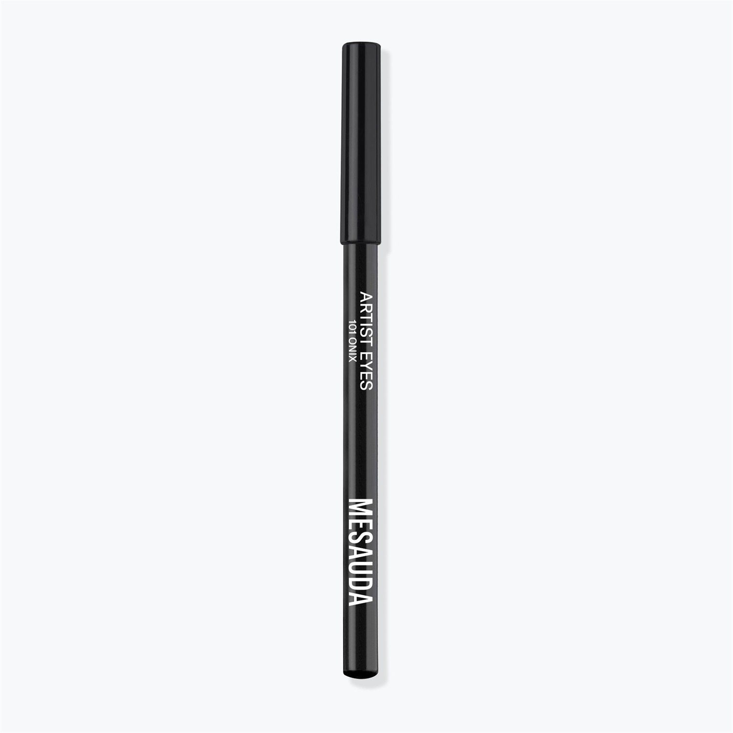 MESAUDA Artist Eyes Matita Occhi 101 Onix - 1,14 g, Tratto Preciso, Facilmente Sfumabile, Durata Fino a 7 Ore, Cruelty Free