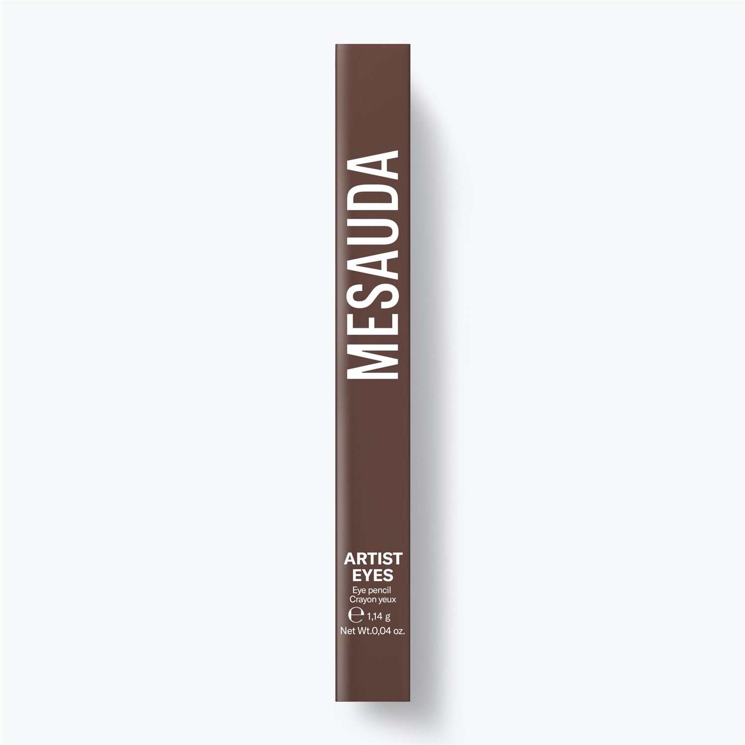 MESAUDA Artist Eyes Matita Occhi 104 Cocoa - 1,14 g, Tratto Preciso, Facilmente Sfumabile, Durata Fino a 7 Ore, Cruelty Free