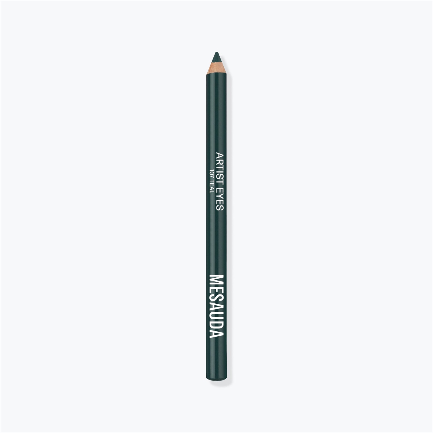 MESAUDA Artist Eyes Matita Occhi 107 Teal - 1,14 g, Tratto Preciso, Facilmente Sfumabile, Durata Fino a 7 Ore