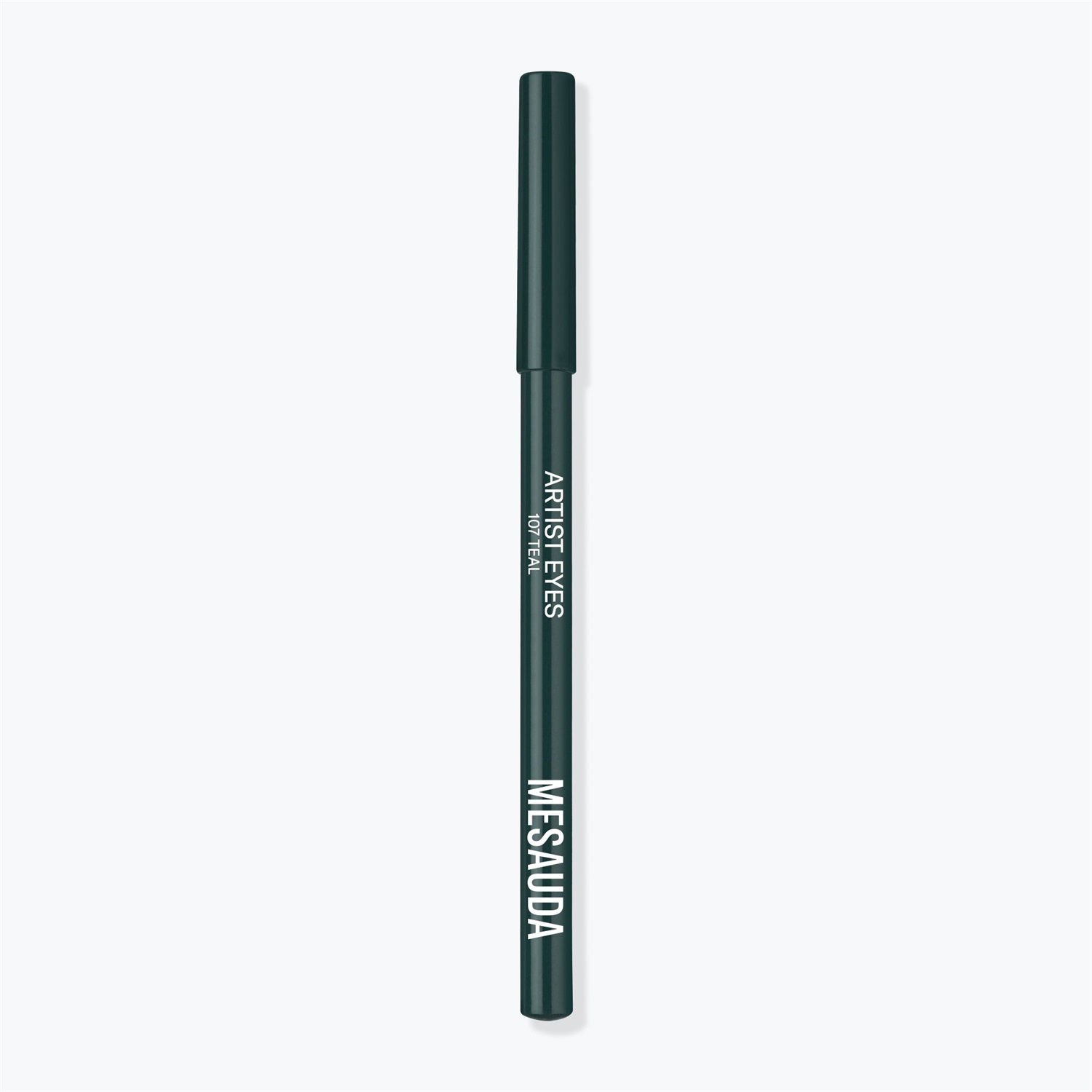 MESAUDA Artist Eyes Matita Occhi 107 Teal - 1,14 g, Tratto Preciso, Facilmente Sfumabile, Durata Fino a 7 Ore