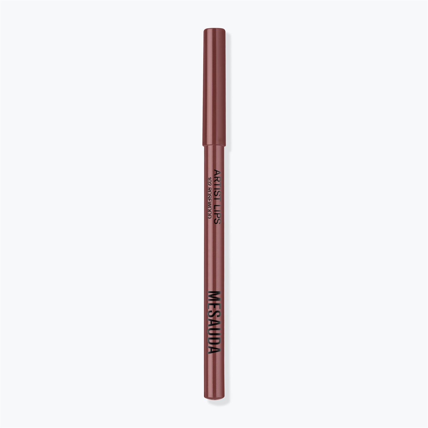 MESAUDA Artist Lips Matita Labbra 102 Rosewood - Texture Morbida, Tratto Preciso, Sfumabile, 1,14 g
