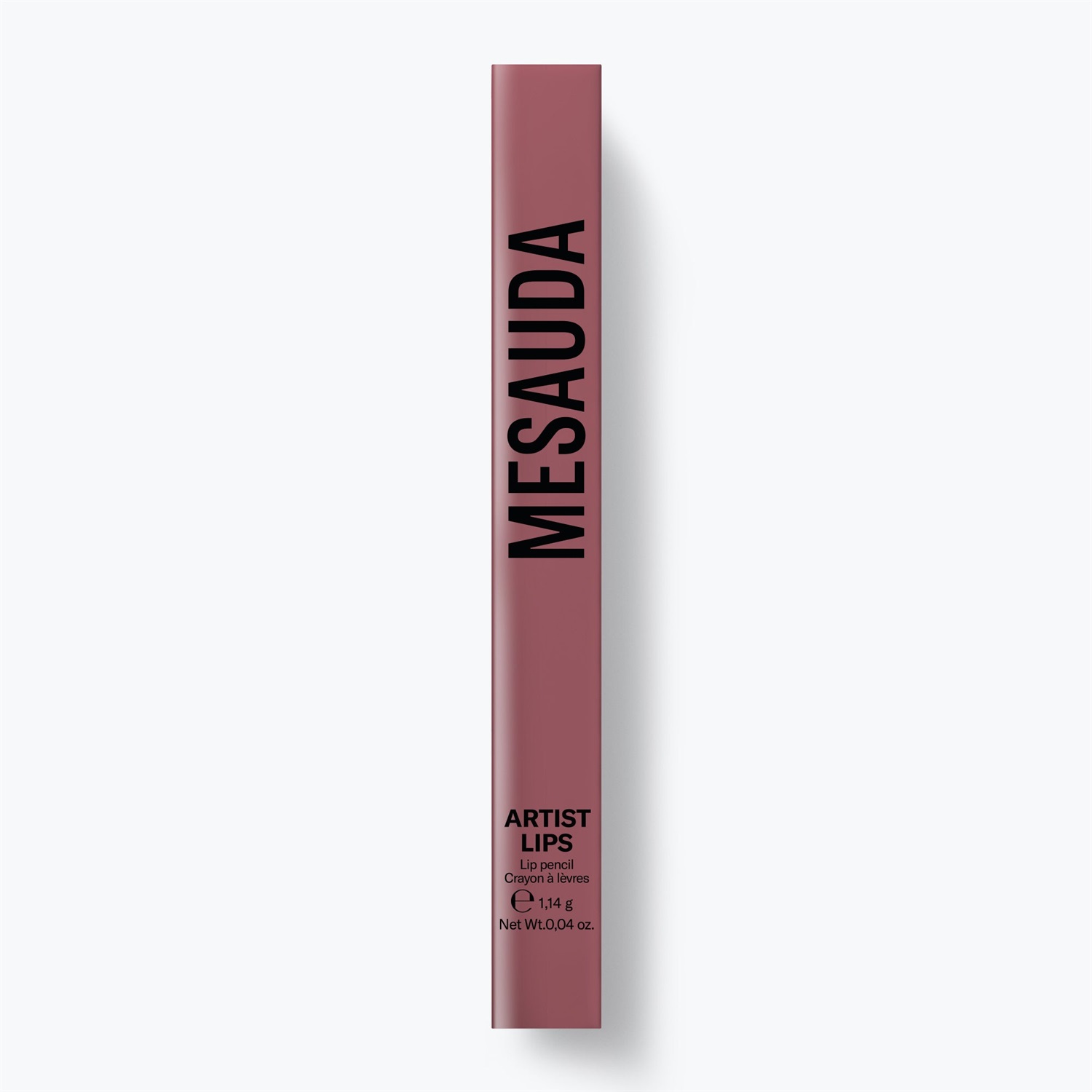 MESAUDA Artist Lips Matita Labbra 102 Rosewood - Texture Morbida, Tratto Preciso, Sfumabile, 1,14 g