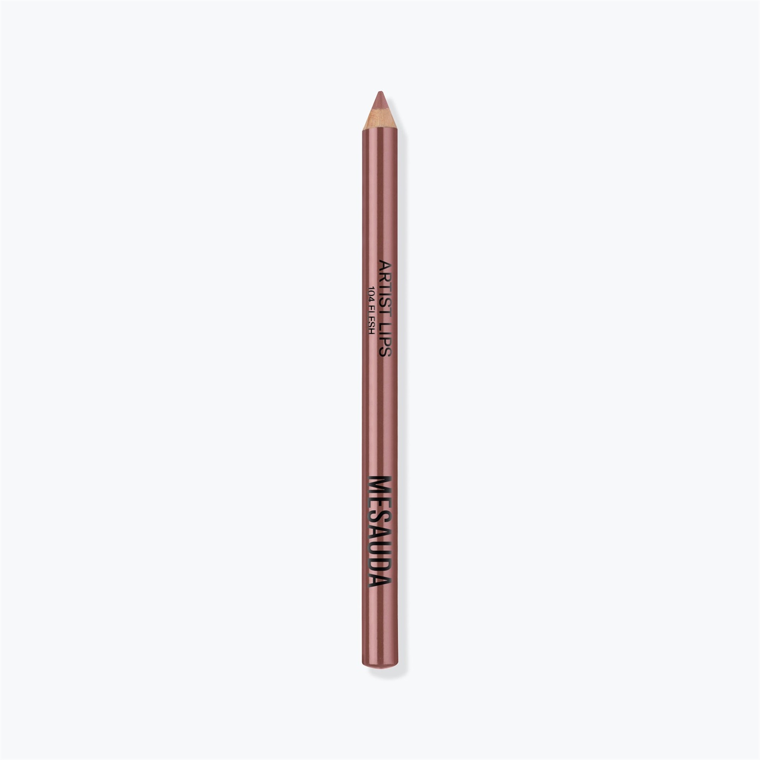 MESAUDA Artist Lips Matita Labbra 104 Flesh - 1,14 g, Texture Morbida, Tratto Preciso, Sfumabile
