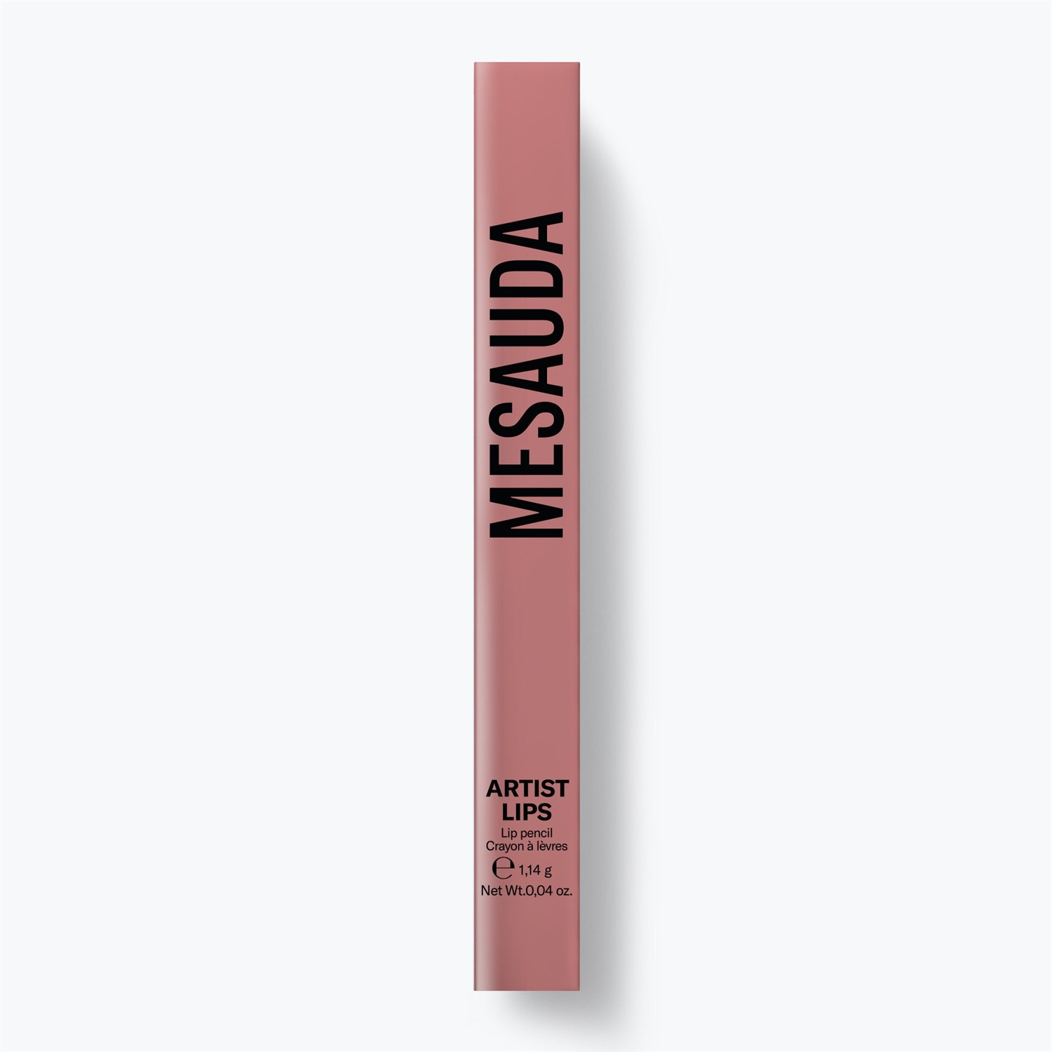 MESAUDA Artist Lips Matita Labbra 104 Flesh - 1,14 g, Texture Morbida, Tratto Preciso, Sfumabile