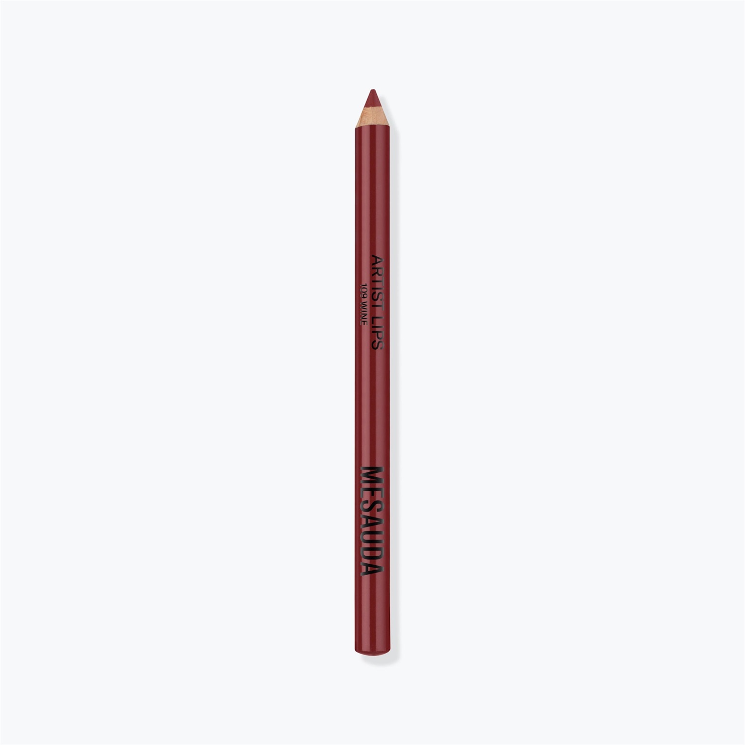 Mesauda Artist Lips Matita Labbra 109 Wine - Texture Morbida, Tratto Preciso, Sfumabile, 1,14 g