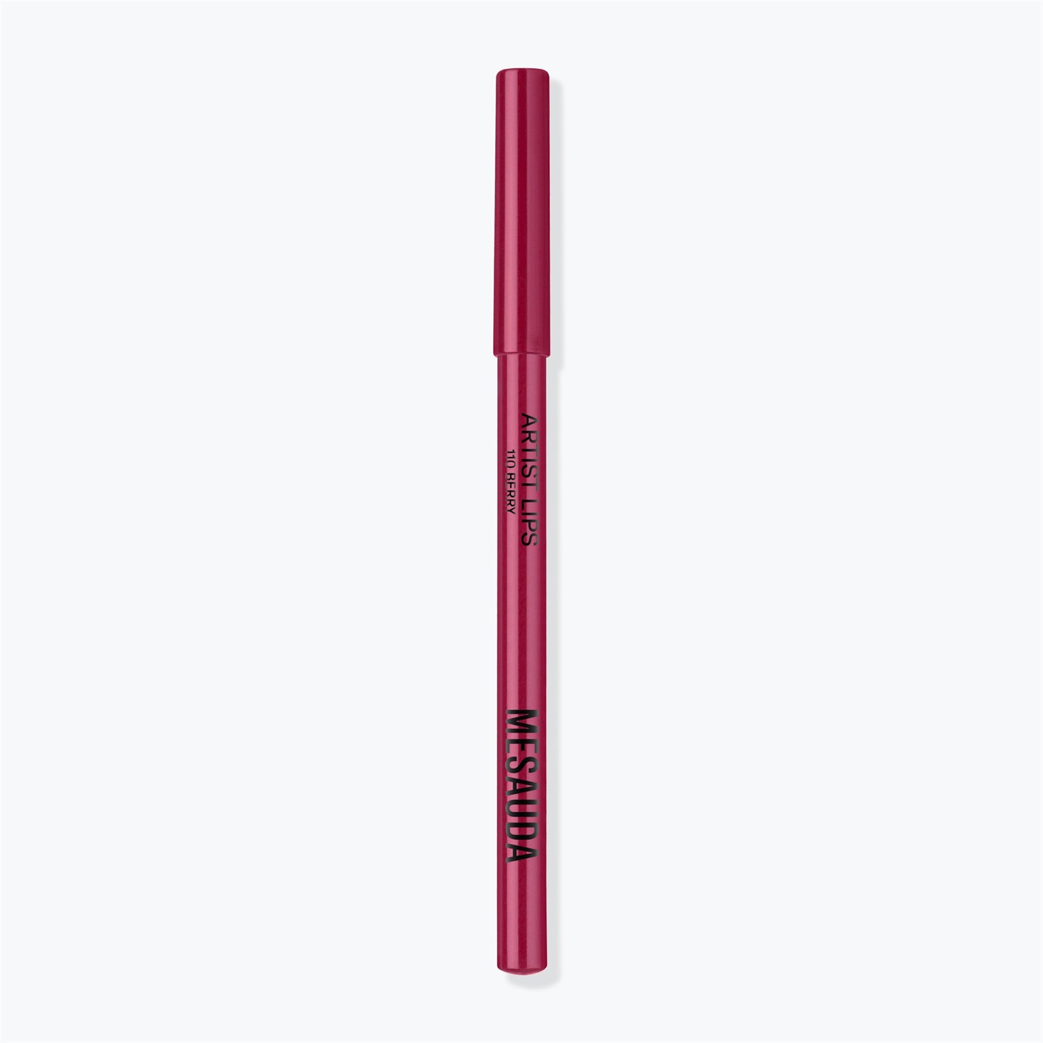 Mesauda Artist Lips Matita Labbra 111 Cherry - Texture Morbida, Tratto Preciso, Sfumabile, 1,14 g