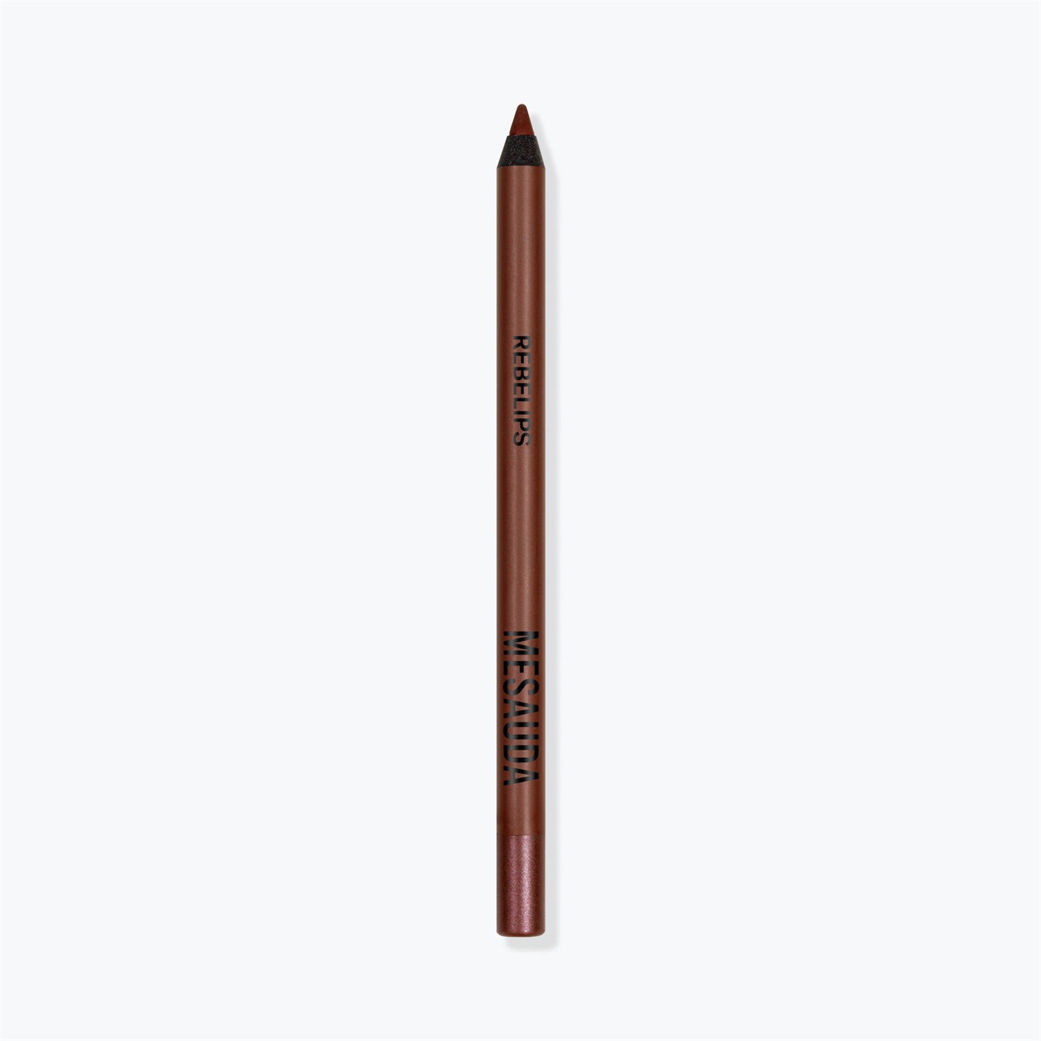 MESAUDA Rebelips Matita Labbra Waterproof 102 Hazelnut - 1,2 g, Texture Morbida e Scorrevole, Colore Intenso e No-Transfer