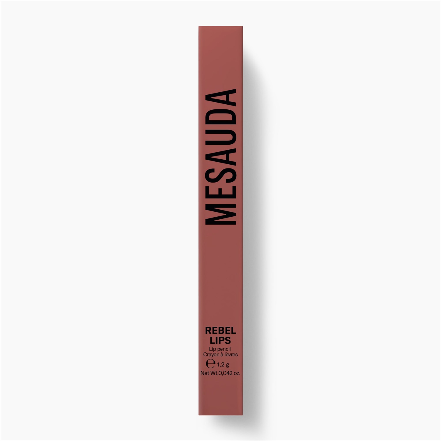 MESAUDA Rebelips Matita Labbra Waterproof 107 Royal - Texture Morbida, No Transfer, Lunga Durata, 1,2 g