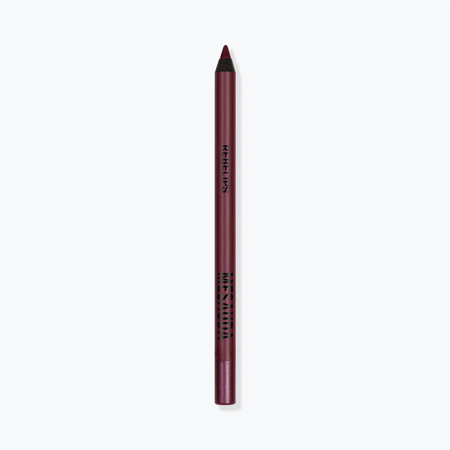 MESAUDA Rebelips Matita Labbra Waterproof 109 Currant - Colore Intenso e No-Transfer, Texture Morbida, 1,2 g