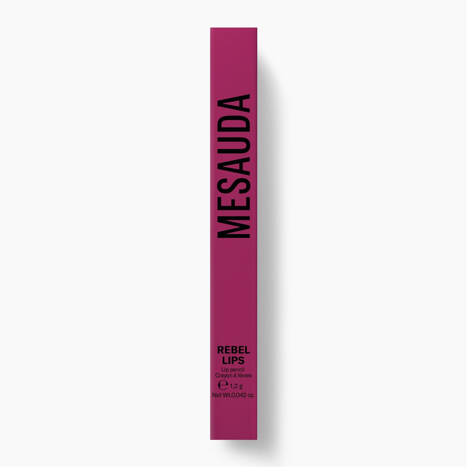 MESAUDA Rebelips Matita Labbra Waterproof 110 Peony - 1,2 g, Colore Intenso e No-Transfer