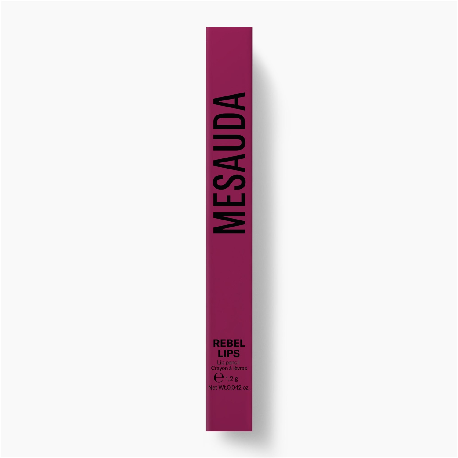 Mesauda Rebelips Matita Labbra Waterproof 112 Orchid - Texture Morbida e Scorrevole, 1,2 g