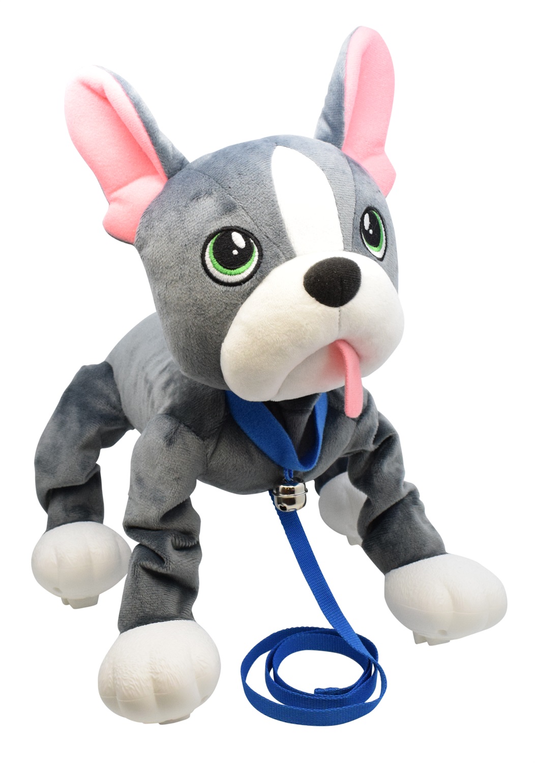 Giochi Preziosi Peppy Pups Peluche Interattivo Bulldog Francese - Camminata Molleggiante e Coda Scodinzolante