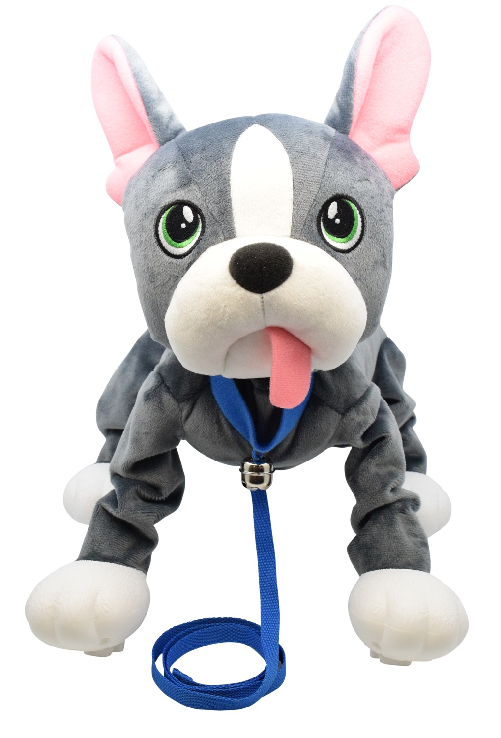 Giochi Preziosi Peppy Pups Peluche Interattivo Bulldog Francese - Camminata Molleggiante e Coda Scodinzolante