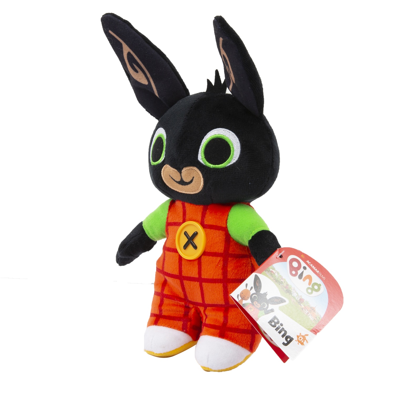 Giochi Preziosi Bing Peluche 25 cm - 2 Modelli Assortiti (Bing, Sula, Coco) - Morbido e Colorato