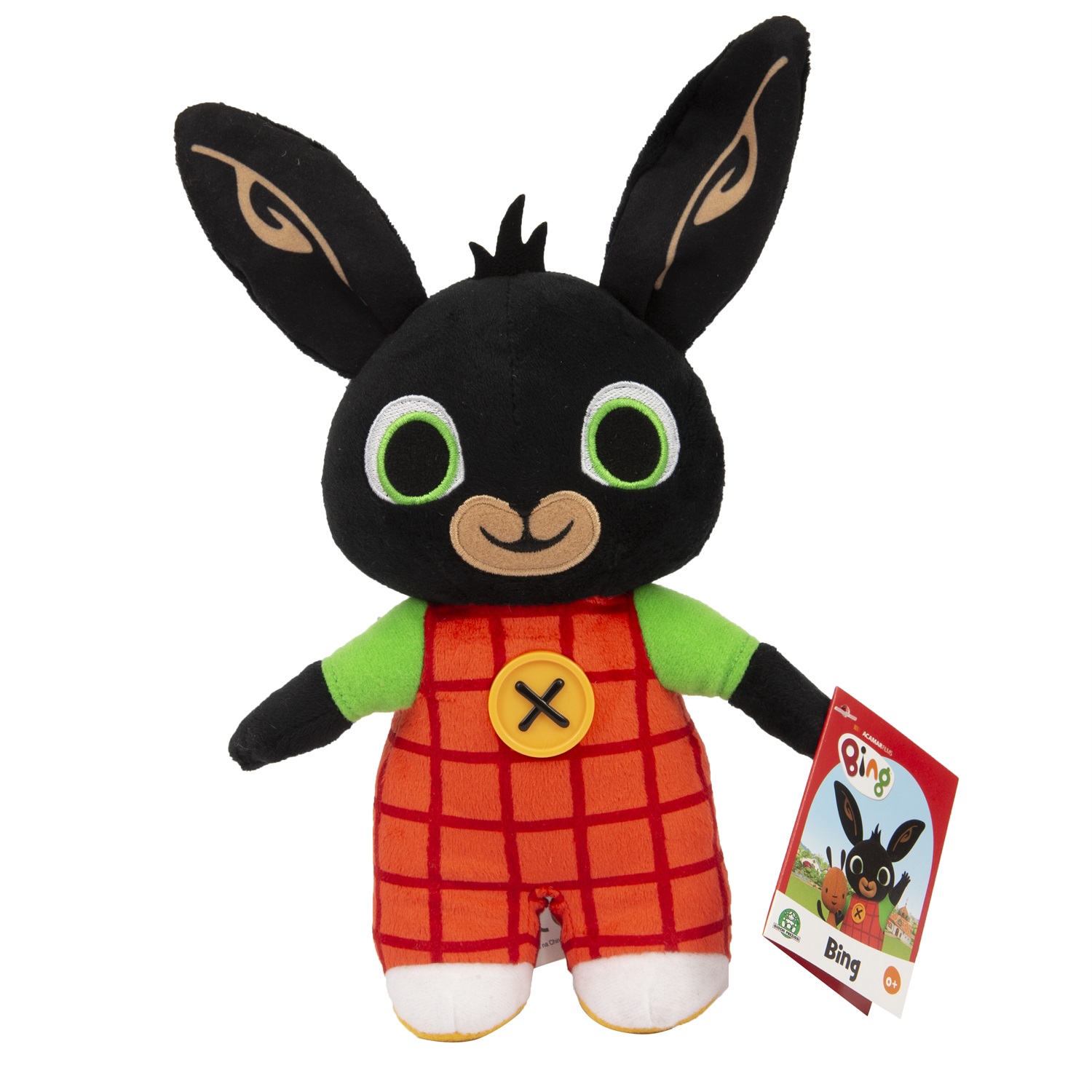 Giochi Preziosi Bing Peluche 25 cm - 2 Modelli Assortiti (Bing, Sula, Coco) - Morbido e Colorato