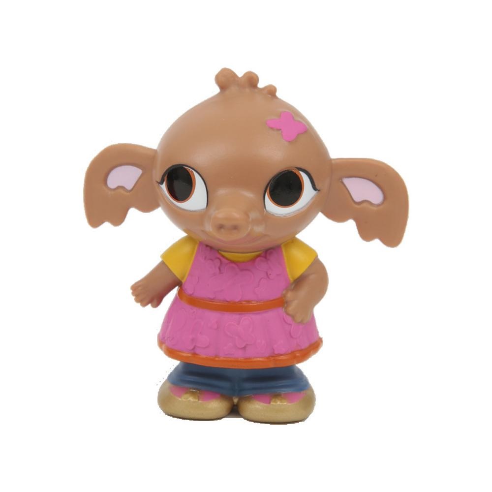 Giochi Preziosi Bing Set 6 Mini Personaggi - Collezione Completa con Bing, Flop, Sula, Amma, Pando e Padget, Altezza 8 cm, Adatto a Bambini 18 Mesi