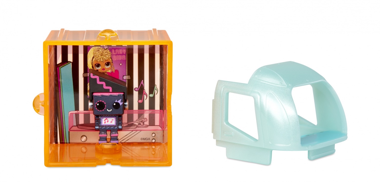 Giochi Preziosi LOL Surprise Tini Toys - Set di accessori per bambola con micro doll, capelli intercambiabili e mini glamper