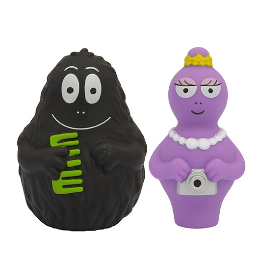 Giochi Preziosi Barbapapà - Coppia di Personaggi 8 cm Assortiti per Bambini da 1 Anno