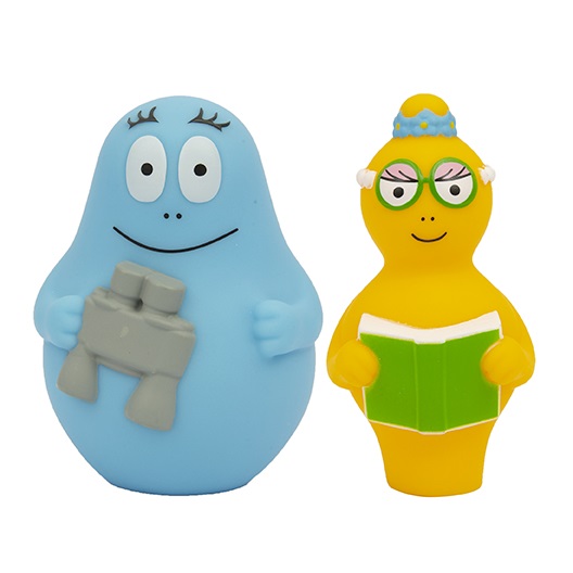Giochi Preziosi Barbapapà - Coppia di Personaggi 8 cm Assortiti per Bambini da 1 Anno