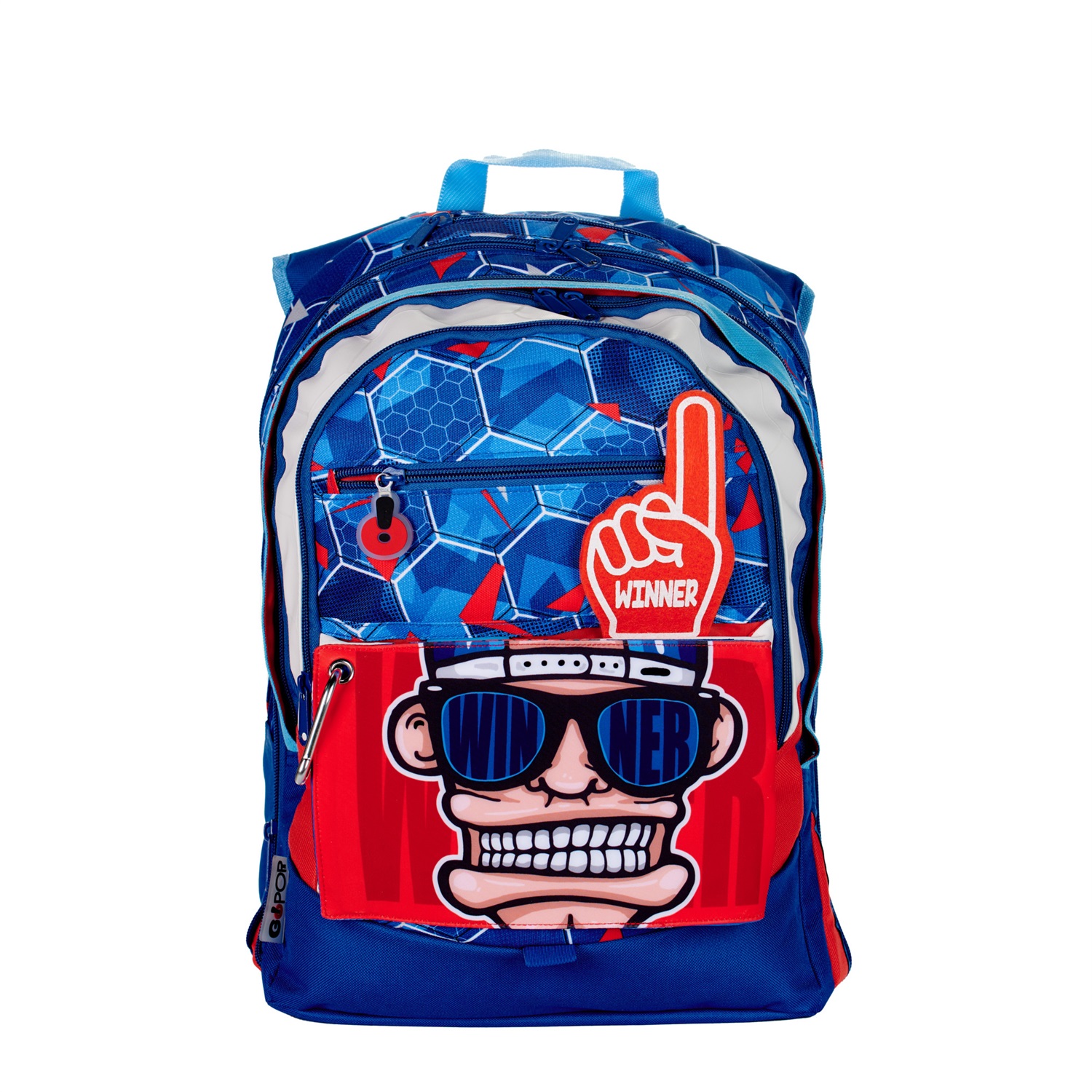 Giochi Preziosi Zaino Estensibile Champion Go Pop - Capacità Aumentabile, 3 Scomparti, Cappuccio Parapioggia, Schienale e Spallacci Imbottiti