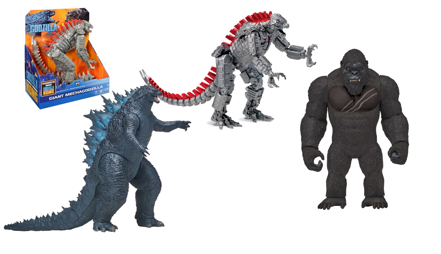 Giochi Preziosi Famosa Godzilla 11' Giant Figure Multicoloured - Action Figure Articolata da 30 cm basata su Godzilla vs. Kong