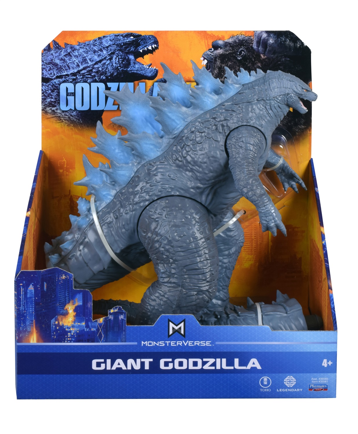 Giochi Preziosi Famosa Godzilla 11' Giant Figure Multicoloured - Action Figure Articolata da 30 cm basata su Godzilla vs. Kong