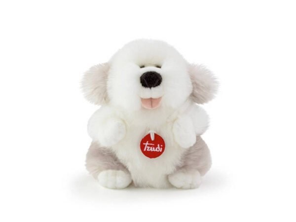 Trudi Fluffy Cane Peluche - Gioco Cagnolino S, 16x20x14cm, Poliestere Ignifugo, Lavabile in Lavatrice
