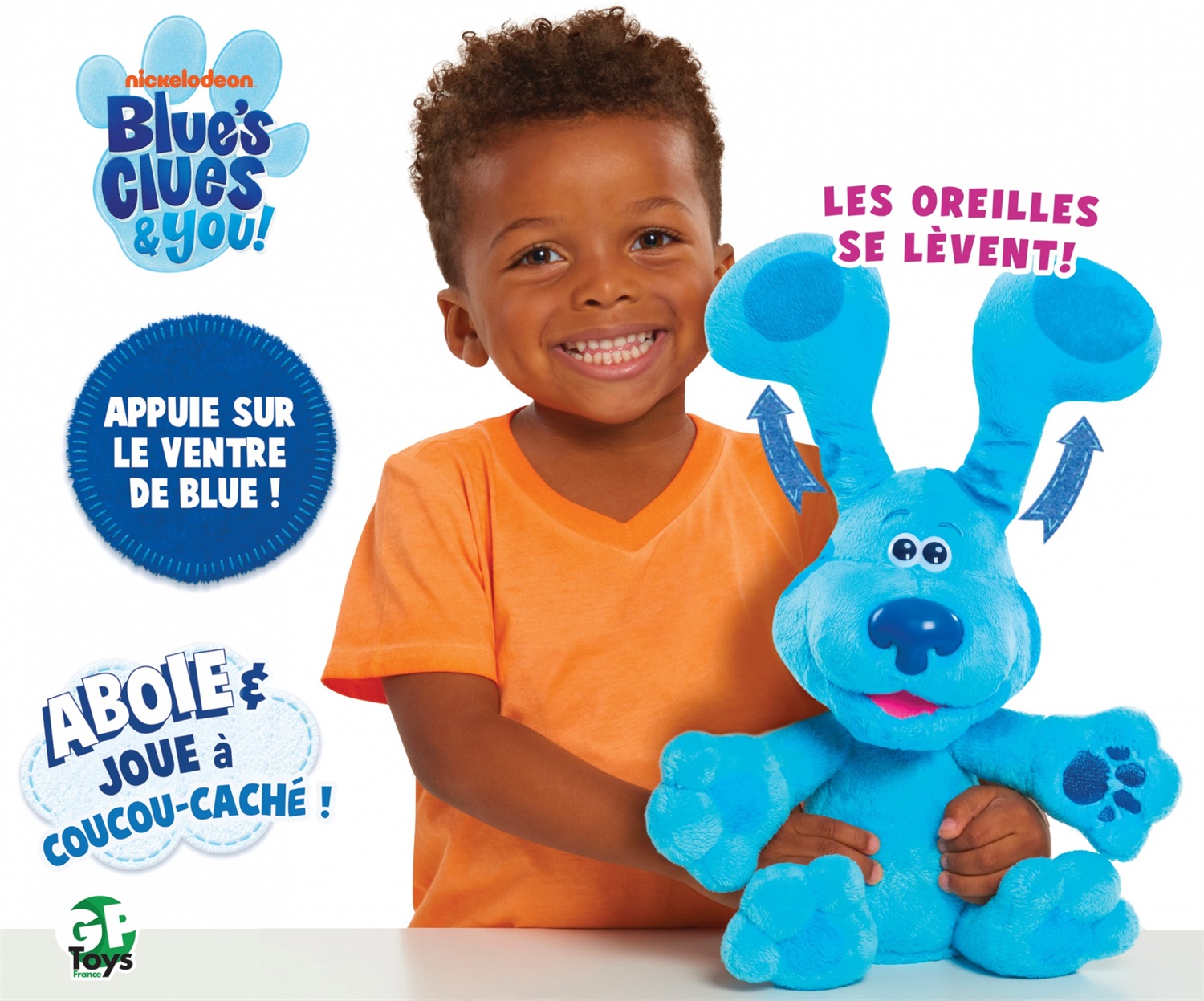 Giochi Preziosi Peluche Blue Gioco del Cucù con Suoni e Orecchie Sollevabili