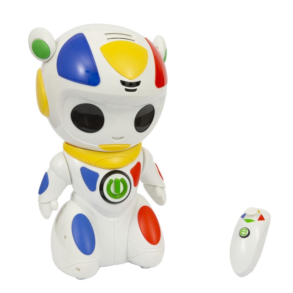 Giochi Preziosi Emiglio - Robot Compagno con Luci, Suoni, Voice Changer e Movimento in 8 Direzioni per Bambini a Partire dai 3 Anni