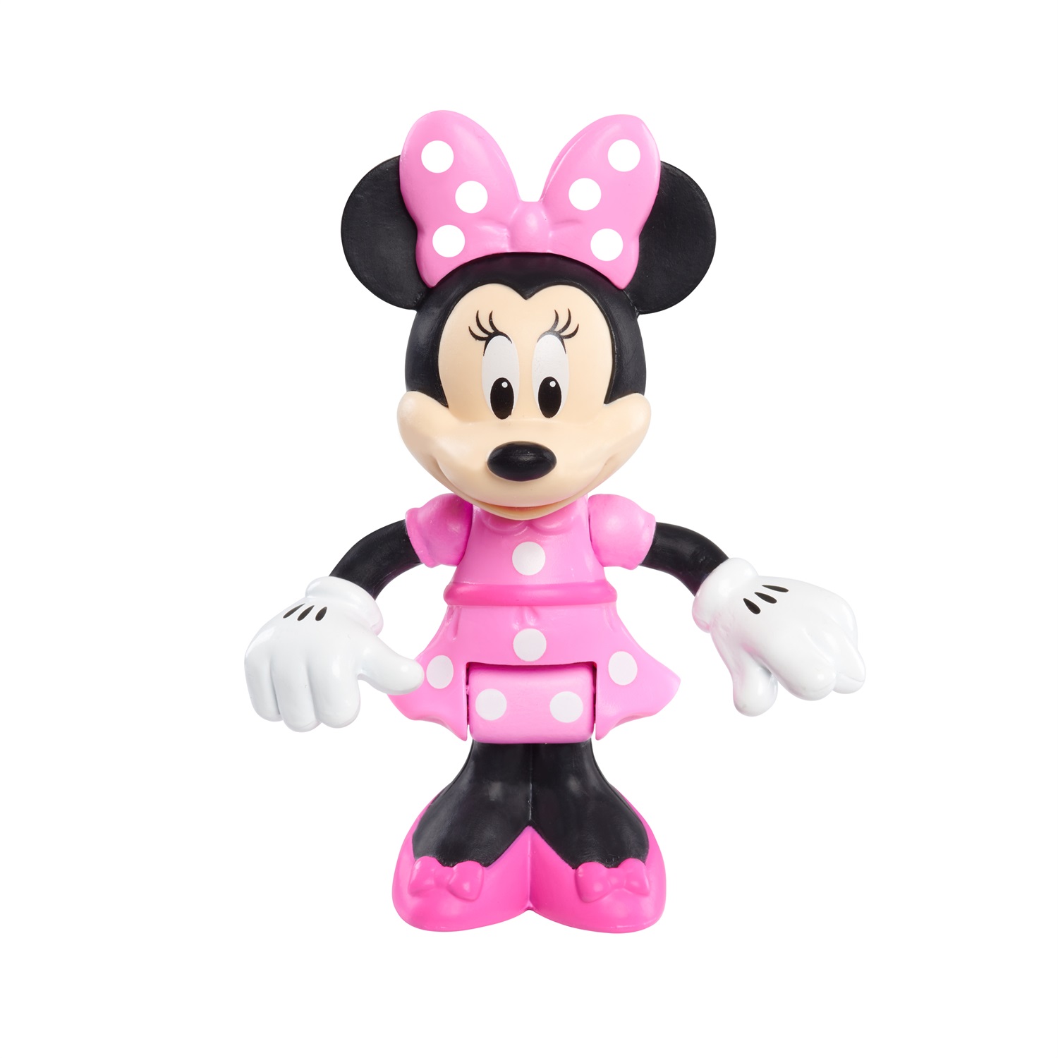 Minni - Minnie Mouse Personaggio Articolato 8cm in Diverse Versioni: Classica, Ballerina, Tennista e Party