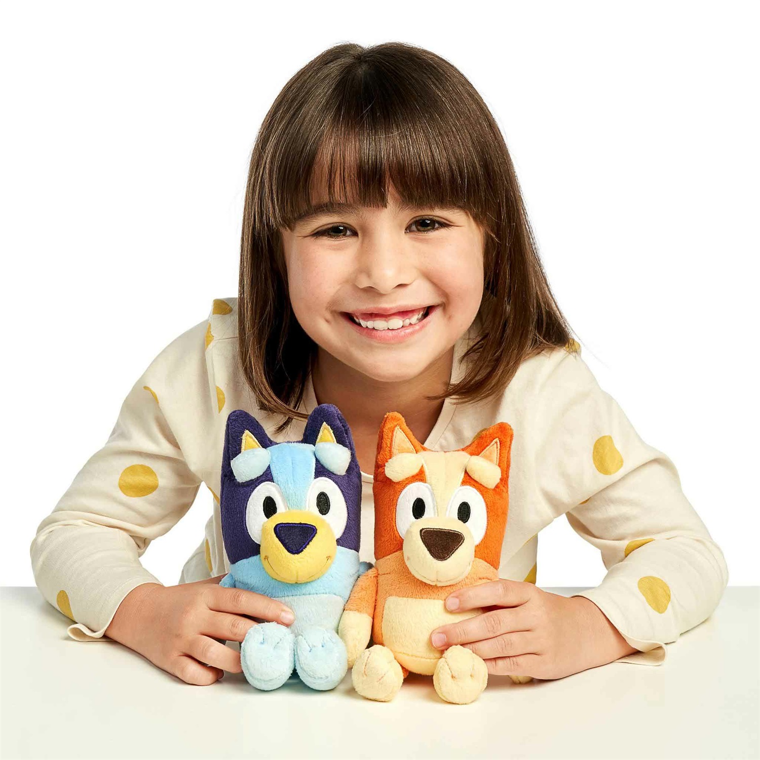Bluey Jumbo Peluche 45 cm - Morbido e Divertente Giocattolo per Bambini da 0 Mesi