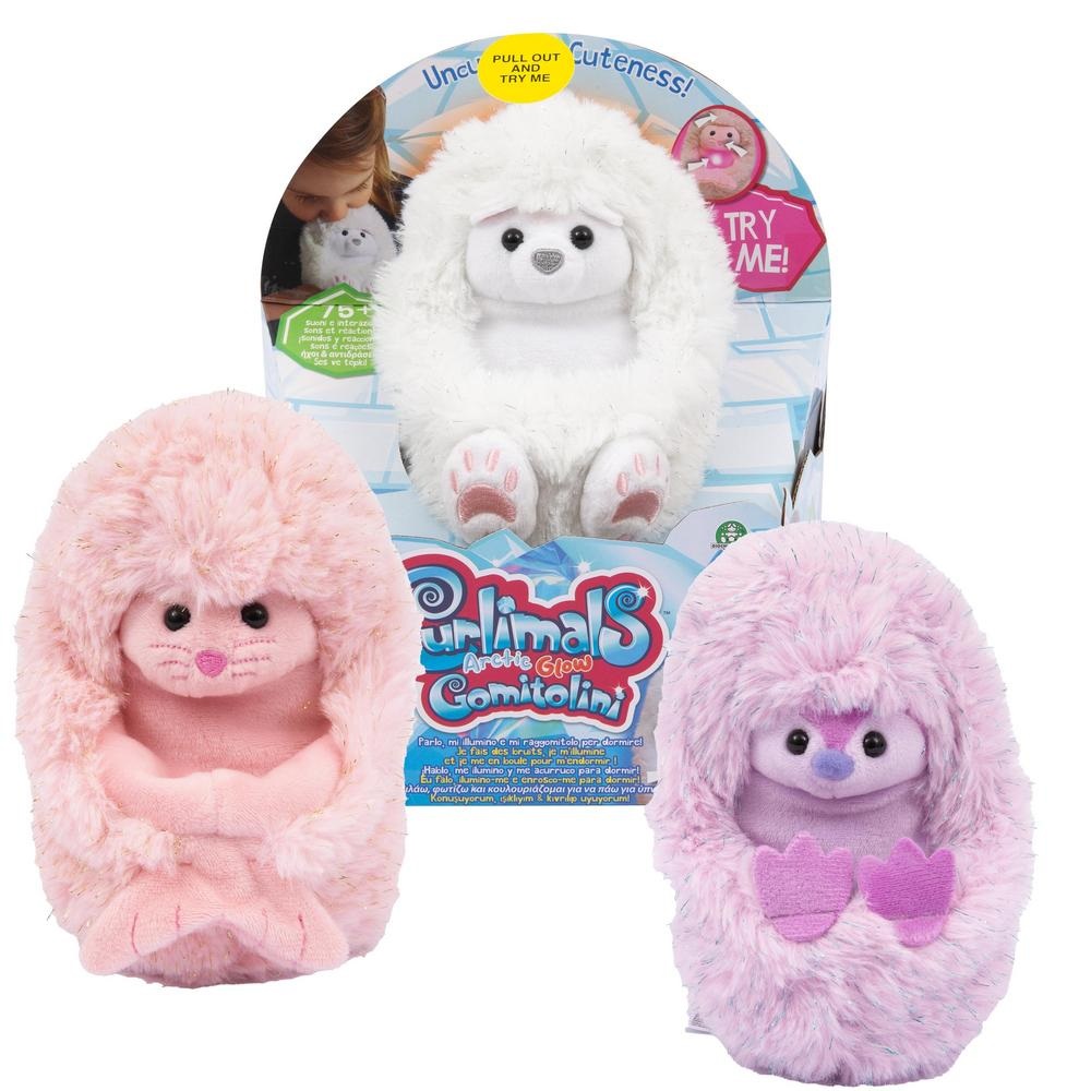 Giochi Preziosi Curlimals Gomitolini Artic - Peluche Interattivi Assortiti Multicolore