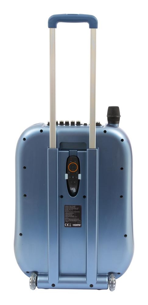 Giochi Preziosi Canta Tu CTC10200 Karaoke Portatile Pro Blu con Microfono Wireless e Display Touch 14