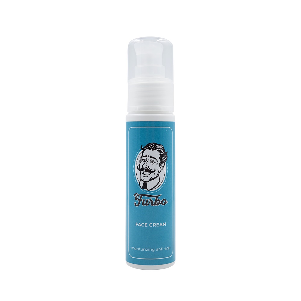 Furbo Face Cream - Crema Viso Uomo Moisturizing Anti-Age 60 ml con Estratto di Karité