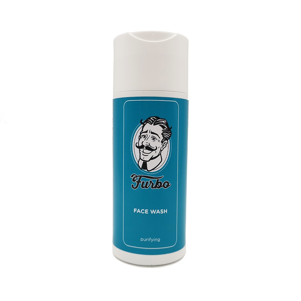 Furbo Face Wash Purifying 150 ml - Gel Detergente Purificante con Vitamina C e Mora per Uomo