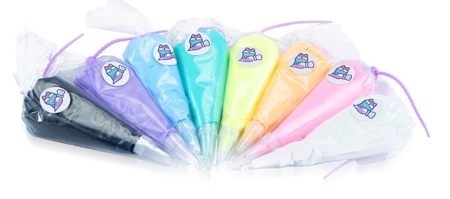 MOMOMI Decoden Set 8 Colori Crema Sintetica per Decorazioni Kawaii