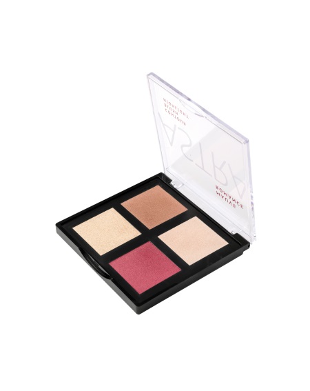 Astra Romance Palette 03 - Mauve Romance | Contouring, Blush e Illuminante - 8g
