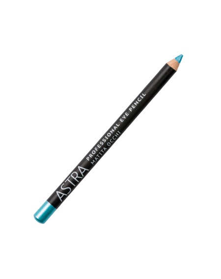 Astra Professional Eye Pencil Matita Occhi 16 Caribbean Blue 1,1 g - Lunga Tenuta, Morbidezza Estrema, Formula Idratante con Vitamina E