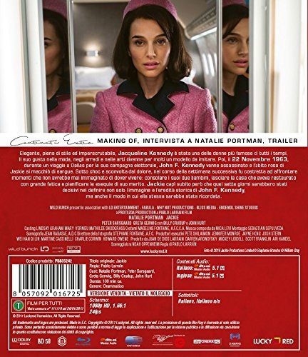 Lucky Red Jackie - Blu-Ray Biografico con Natalie Portman e Peter Sarsgaard