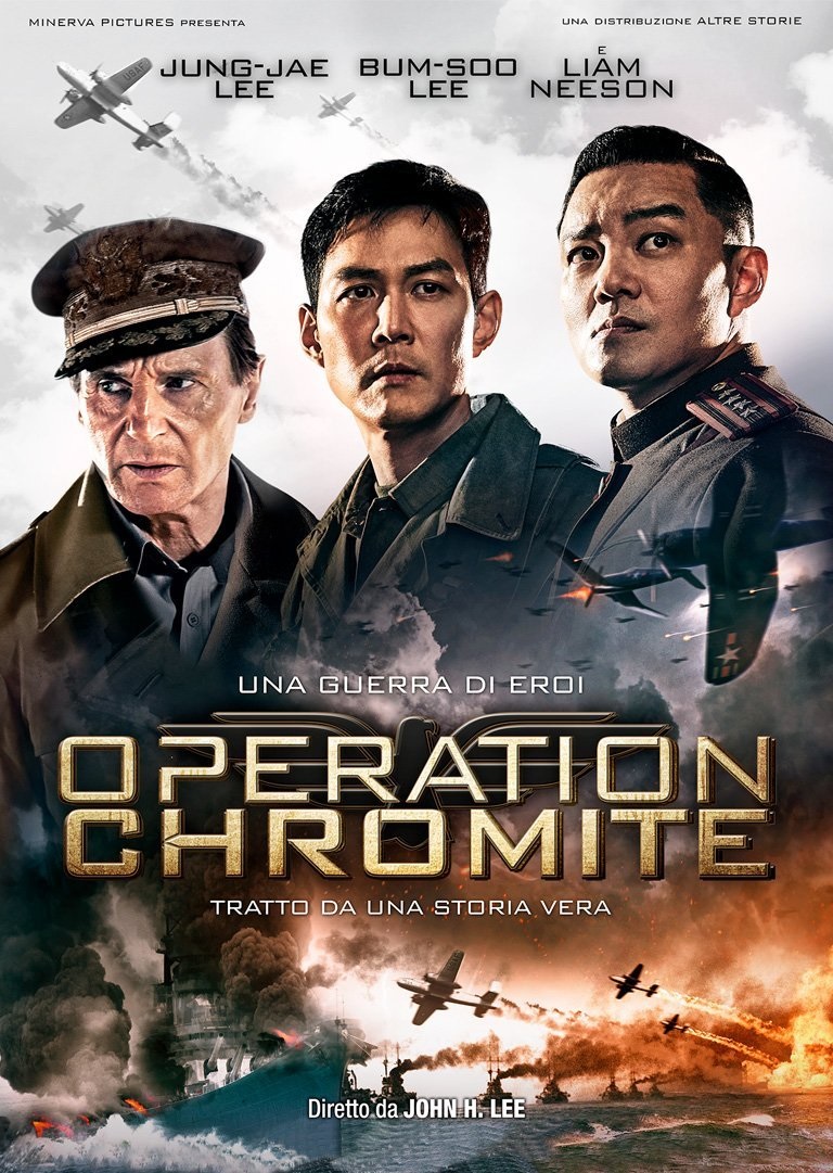 Minerva Pictures Operation Chromite - Blu-Ray Film di Azione con Liam Neeson, Lee Jung-jae, Lee Beom-soo e Jin Se-Yun