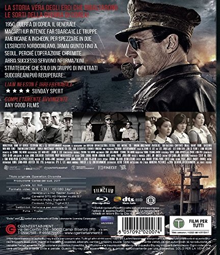 Minerva Pictures Operation Chromite - Blu-Ray Film di Azione con Liam Neeson, Lee Jung-jae, Lee Beom-soo e Jin Se-Yun