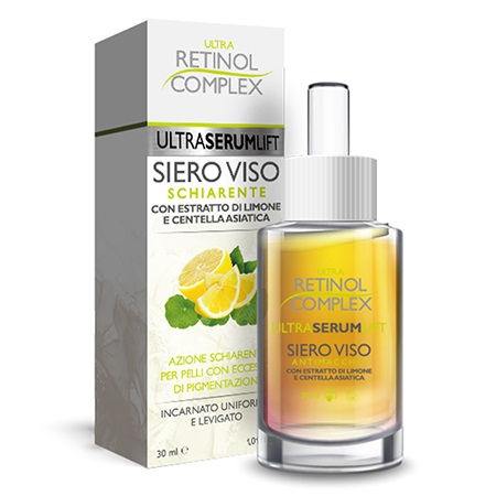 Retinol Complex Siero Viso Schiarente con Limone e Centella Asiatica - 30ml
