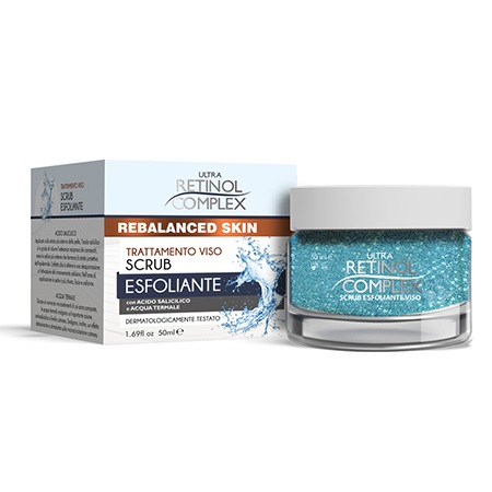 Retinol Complex Scrub - Trattamento Viso Esfoliante 50ml per tutti i tipi di pelle