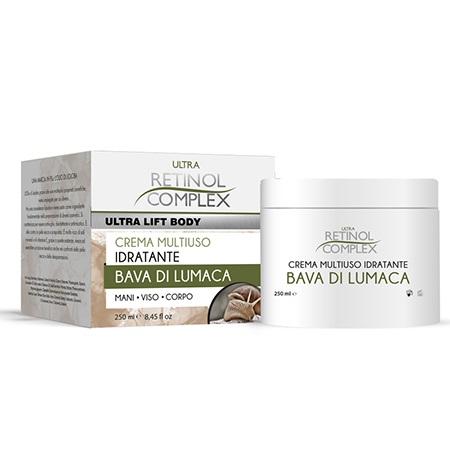 Ultra Retinol Complex Crema Multiuso Idratante alla Bava di Lumaca - 250 ml