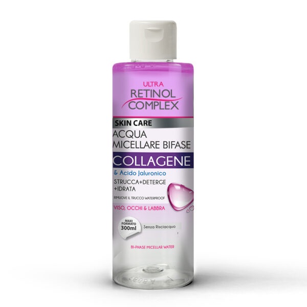 Retinol Complex Acqua Micellare Bifase Con Collagene 300ml