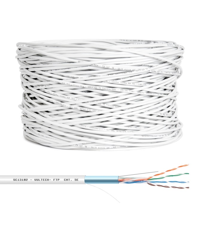 Vultech Matassa LAN 305Mt - Cat. 5E FTP 23AWG - Cavo di Rete Schermato F/UTP