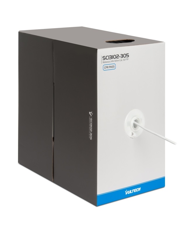 Vultech Matassa LAN 305Mt - Cat. 5E FTP 23AWG - Cavo di Rete Schermato F/UTP