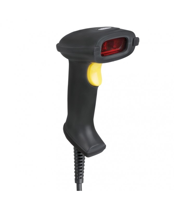 Vultech BC-01 Lettore Barcode Scanner USB Laser Portatile 1D - Nero