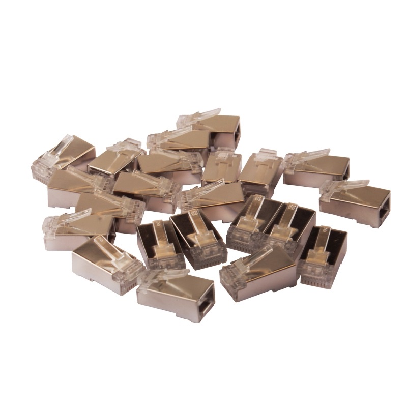 Vultech SN21404 Cavo di collegamento RJ-45 Metallico Cat5e F/UTP - 50 Pezzi