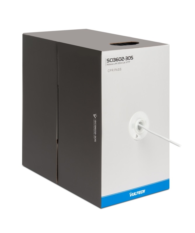 Vultech Matassa LAN 305m Cat. 6 FTP 23AWG - Cavo di Rete Ethernet Professionale
